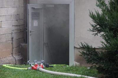 Brand im Verteilerkasten der St. Katharina Kirche Stuttgart